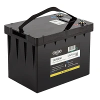 Литиевый тяговый аккумулятор Gelbert LiFePO4 (12V/80Ah/80А/600Wh) BT/Display